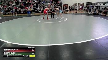 132 lbs Cons. Round 2 - Kennan Beatty, MO West vs Roman Kline, Bentonville West High School