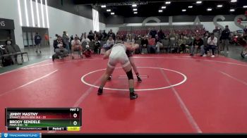 139 lbs Round 2 (8 Team) - Jimmy Mastny, Dynasty Death Row (NJ) vs Brody Sendele, POWA (CO)