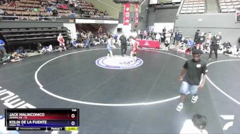 144 lbs Placement Matches (16 Team) - Jack Malinconico, SDIKWA-FR vs Kolin De La Fuente, SAWA-FR