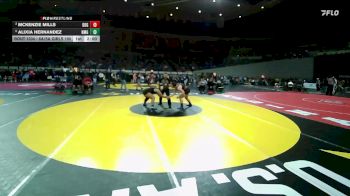 6A/5A Girls 190 Semifinal - Alixia Hernandez, North Medford Girls vs McKenzie Mills, David Douglas Girls