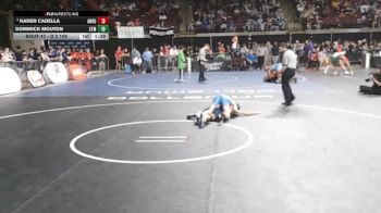 D 2 106 lbs Champ. Round 2 - Dominick Mouton, St. Thomas More vs Kaden Cadella, Archbishop Rummel