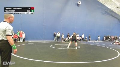 190 lbs Cons. Round 3 - Liam Nider, Manhattan vs Landry Fitzgerald, Liberal