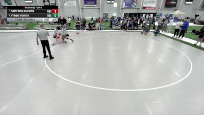 16U Boys - 113 lbs Cons. Round 6 - Greysen Packer, Team Idaho Wrestling Club vs Ayden Tokita, Team Idaho Wrestling Club