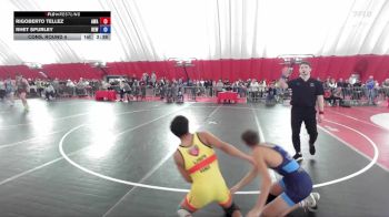 132 lbs Cons. Round 4 - Rigoberto Tellez, Askren Wrestling Academy vs Rhet Spurley, RT Elite Wrestling