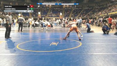136 lbs Consy 1 - Kian Gill, Tri-Valley vs Conner Moll, Milton
