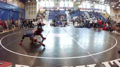 157 lbs Quarterfinals (8 Team) - Kenny Alvarado, Mater Lakes Academy vs Ronell Brown, Key West