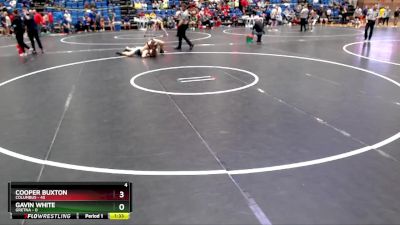 285 lbs Round 2 - Cooper Buxton, Columbus vs Gavin White, Gretna