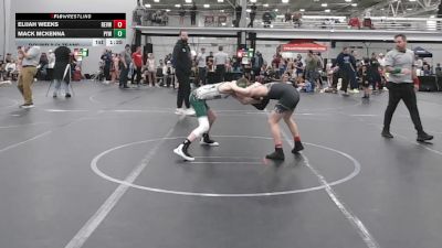 92 lbs Round 2 (4 Team) - Mack McKenna, Pennridge Youth Wrestling vs Elijah Weeks, Revival White