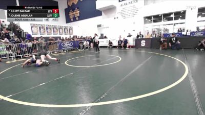 135 lbs Cons. Semi - Juliet Salzar, Northview vs Jolene Aguilar, Santa Ana Valley