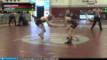 132 lbs Quarterfinal - Hunter Vernon, Faith Lutheran vs Carter Tate, Bishop Manogue