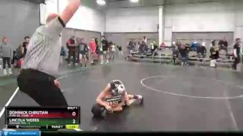 76 lbs Finals (2 Team) - Lincoln Weeks, Diamond Fish vs Dominick Christian, MJWL All Stars