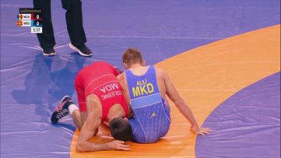 61 kg Qualif. - Leomid Colesnic, Moldova vs Besir Alili, Macedonia