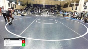172 lbs 3rd Place - Chase Stein, Cincinnati LaSalle vs Caleb Campos, Cannon School