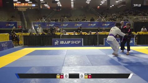 Josue David Diaz vs Gabriel Fernandes Britto 2026 Pan Jiu Jitsu IBJJF Championship