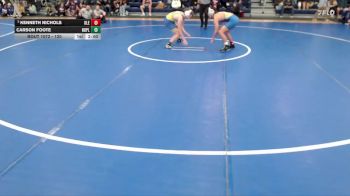 120 lbs Round 2 - Kenneth Nichols, Klein vs Carson Foote, North Platte