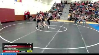 160 lbs Champ. Round 3 - Saber Sessions, Thunder Basin High School vs Carson Eardley, Mountain View