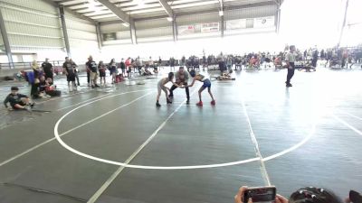 65 lbs Quarterfinal - Victor Urquijo, Juggernaut WC vs Mateo Wright, Mustang WC
