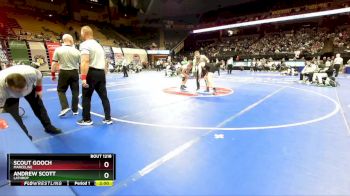 215 Class 1 lbs Quarterfinal - Scout Gooch, Marceline vs Andrew Scott, Lathrop