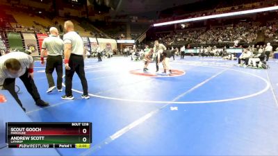 215 Class 1 lbs Quarterfinal - Scout Gooch, Marceline vs Andrew Scott, Lathrop