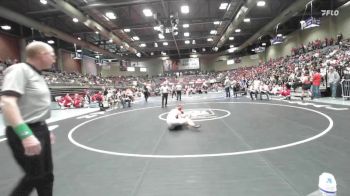 3A 144 lbs Cons. Round 3 - Ian Bryan, Delta vs Dayton Farley, Emery