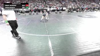 Girls 120 lbs 1st Place Match - Angie Bianchi, Two Rivers-Girls vs Emjay Neumann, Manitowoc Lincoln-Girls