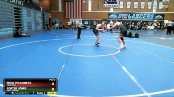 215 lbs Quarterfinal - Mack Youngberg, Viewmont vs Porter Jones, West Jordan