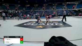 113 lbs 7th Place Match - Tyler Martin, Naperville Central vs Zach Miller, Lincoln-way East