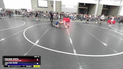 126 lbs Cons. Round 2 - Fischer Smith, Chippewa Elite Wrestling vs Colton Koss, LAW