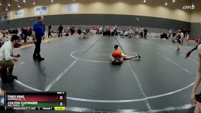 68 lbs Round 4 (10 Team) - Theo King, Warriors WC vs Colton Clevinger, Full Circle