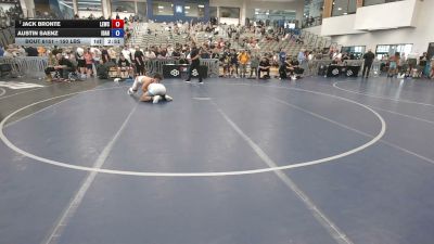 150 lbs Champ. Rd Of 32 - Jack Bronte, Livermore Elite Wrestling Club vs Austin Saenz, Idaho