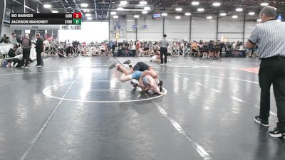 110 lbs Round 2 (10:45am Saturday) - Jackson Mahoney, CTWHALE vs Bo Barker, Cali Red