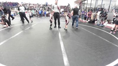 43 lbs Consi Of 8 #1 - Knox Kincaid, Blackwell Wrestling Club vs Ledger Pair, Chandler Takedown Club