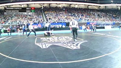 Girls-110 lbs 1st Place Match - Tatianna Castillo, Lowell (Girls) vs Rylee Nidiffer, Riverview Gabriel Richard (Girls)