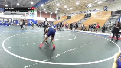 151-152 lbs Round 2 - Ajay Wong, OCRTC vs Duluskhan Fokov, Warriors