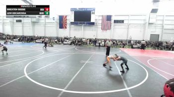 46 lbs Round Of 16 - Brexten Beebe, Iron County Wr Ac vs Levi Escarcega, Manu WC