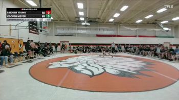 138 lbs Quarterfinals (8 Team) - Lincoln Young, Rock Springs vs Cooper Meyer, Wheatland