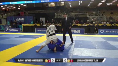 Leonardo De Barros Vilela vs Marcos Antonio Gomes Guedes 2025 Pan Jiu Jitsu IBJJF Championship