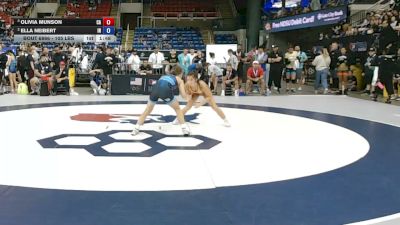 105 lbs Semis - Olivia Munson, California vs Ella Neibert, Indiana