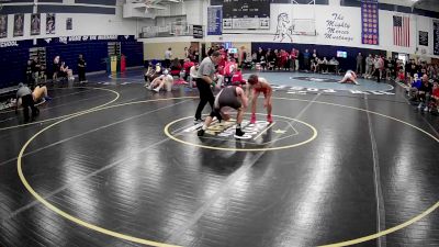 160 lbs Cons. Round 2 - Gavin Rohler, Girard Hs vs Joseph Holdsworth, Northwestern Hs