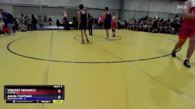 100 lbs Quarters & 1st Wb (16 Team) - Vincent DeMarco, Illinois vs Gavin Chatham, Oklahoma Red