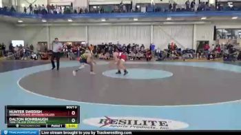 133 lbs Champ. Round 2 - Gustav Petruske, King`s College (Pennsylvania) vs Thomas Conselyea, Lycoming College