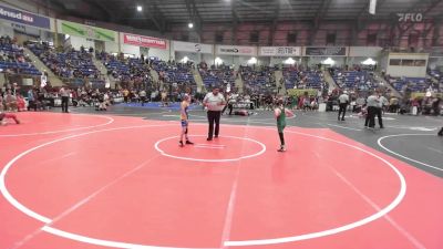 75 lbs Consi Of 16 #1 - Bentlee Mcneill, Florence Middle School vs Keyton Elam, Rangely Panthers