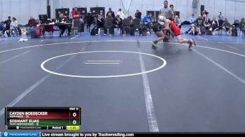 105 lbs Round 3 (6 Team) - Soshiant Elias, Team Germantown vs Cayden Boedecker, Warhawks