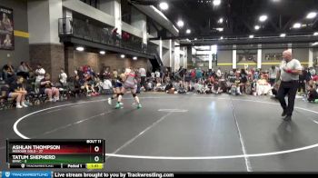 130 lbs Round 4 (6 Team) - Tatum Shepherd, BVWC vs Ashlan Thompson, Missouri Gold