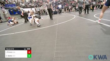 55 lbs Round Of 16 - Ira Primm, Shelton Wrestling Academy vs Zayden Beets, Smith Wrestling Academy