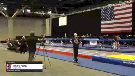 Victoria Azarov - Tumbling, Legacy Elite - 2021 USA Gymnastics Championships