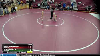 63 lbs Round 2 - Mateus Erlanson, Minnesota vs Blake Xinastle, Minnesota