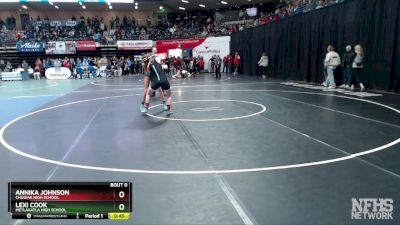 138G Cons. Semi - Lexi Cook, Metlakatla High School vs ANNIKA JOHNSON, Chugiak High School