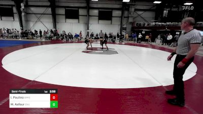 125 lbs Semifinal - Isiac Paulino, Springfield vs Malik Asfour, Delaware Valley