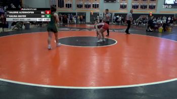 145 lbs Cons. Round 2 - Valerie Altenhofen, Williamsburg vs Kalina Mayer, Cedar Rapids Kennedy